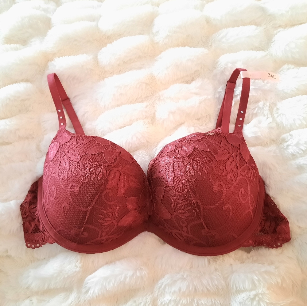 🎁(3/$40)🎁 NWOT 34C LA VIE EN ROSE PUSH UP BRA